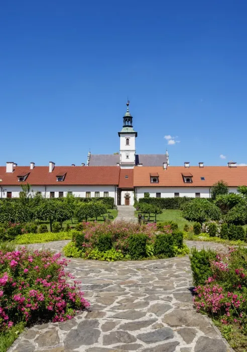 Framed Print : Camaldolese monastery complex in Rytwiany, Swietokrzyskie Voivodeship, Poland Framed Print : Camaldolese monastery complex in Rytwiany, Swietokrzyskie Voivodeship, Poland
