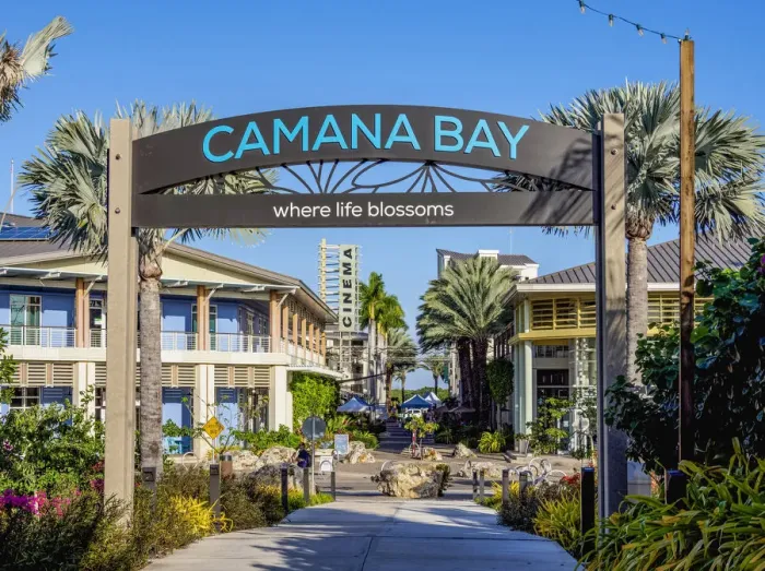 Framed Print : Camana Bay, George Town, Grand Cayman, Cayman Islands Framed Print : Camana Bay, George Town, Grand Cayman, Cayman Islands