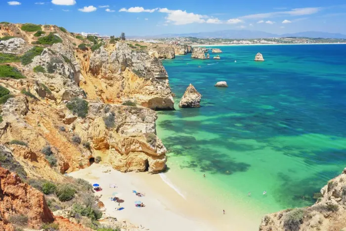 Framed Print : Camilo beach, Lagos, Algarve, Portugal Framed Print : Camilo beach, Lagos, Algarve, Portugal