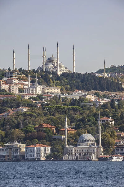 Camlanca Mosque, Asian side of the Bosphorus, Istanbul, Turkey