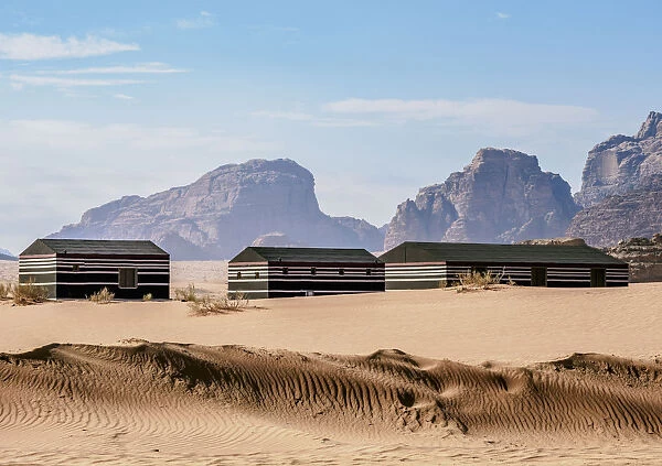Camp at Wadi Rum, Aqaba Governorate, Jordan