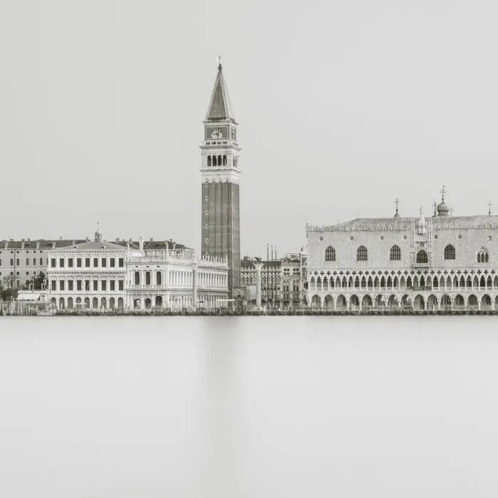 Framed Print : Campanile and the Doges Palace, Piazza San Marco (St. Marks Square), Venice