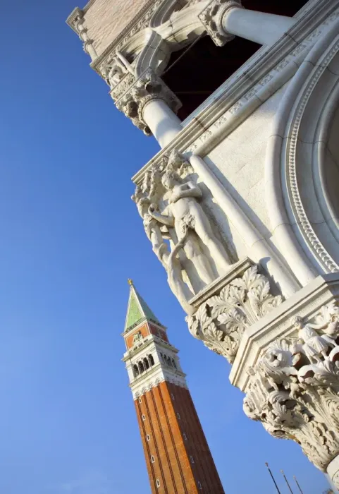 Framed Print : Campanile and Doges Palace, St Marks Square, Venice, Italy Framed Print : Campanile and Doges Palace, St Marks Square, Venice, Italy