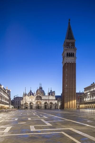 Campanile, St. Marks Square (Piazza San Marco) Venice, Italy