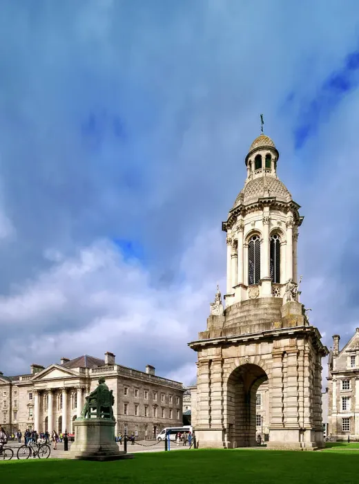 Framed Print : The Campanile of Trinity College, Dublin, Ireland Framed Print : The Campanile of Trinity College, Dublin, Ireland