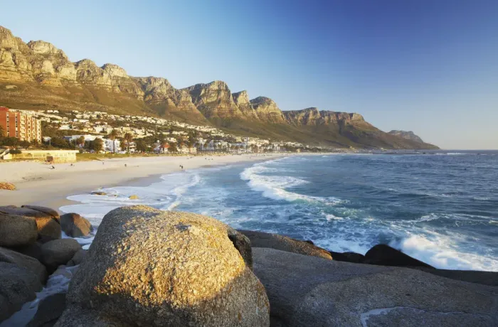 Framed Print : Camps Bay, Cape Town, Western Cape, South Africa Framed Print : Camps Bay, Cape Town, Western Cape, South Africa