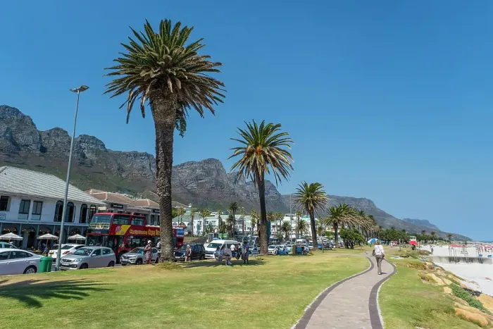 Framed Print : Camps Bay, Cape Town, Western Cape, South Africa Framed Print : Camps Bay, Cape Town, Western Cape, South Africa