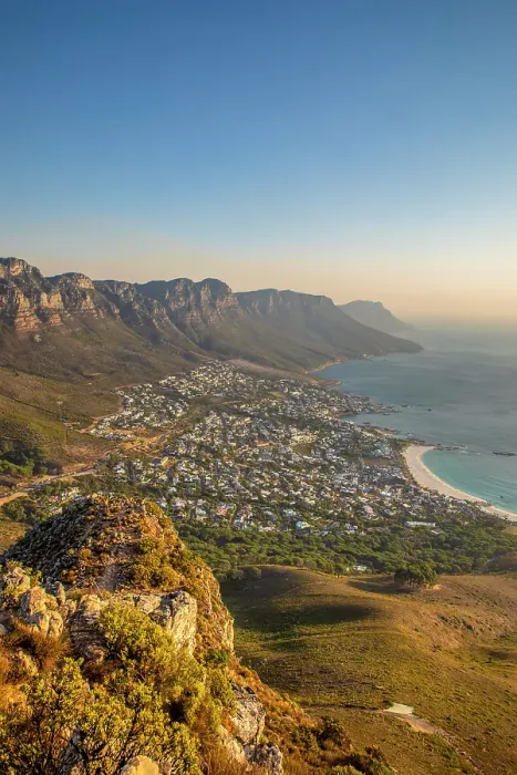 Framed Print : Camps Bay from Lion's Head & The Twelve Apostles, Cape Town, Western Cape, South Africa Framed Print : Camps Bay from Lion's Head & The Twelve Apostles, Cape Town, Western Cape, South Africa
