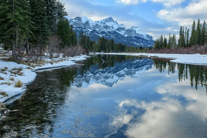 Framed Print : Canada, Alberta, Rocky Mountains, Kananaskis Country, Canmore, Policeman Creek Framed Print : Canada, Alberta, Rocky Mountains, Kananaskis Country, Canmore, Policeman Creek