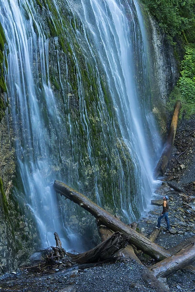 Canada, British Columbia, Chilliwak, Bridal Veill Falls