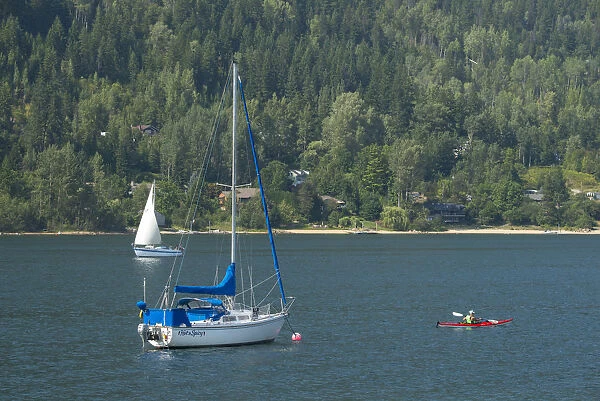 Canada, British Columbia, Nelson, Kootenay Lake