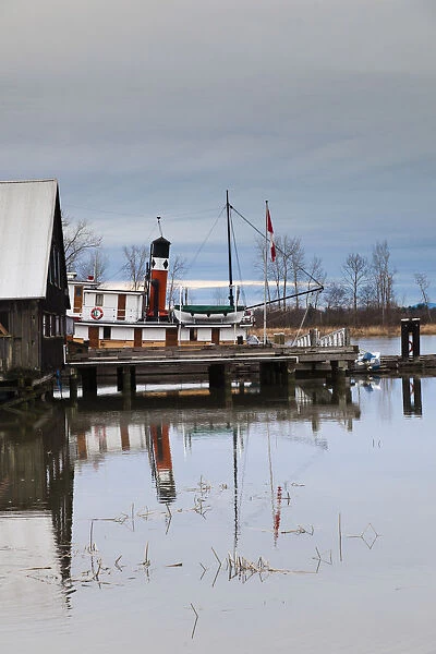 Canada, British Columbia, Vancouver-area, Stevenson, Britania Shipyard, National Historic