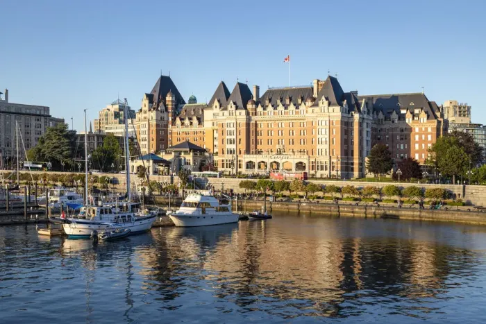 Framed Print : Canada, British Columbia, Victoria, The Empress Hotel Framed Print : Canada, British Columbia, Victoria, The Empress Hotel