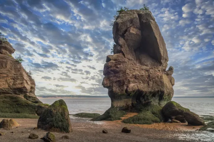 Framed Print : Canada, Maritimes, New Brunswick, Bay of Fundy, Hopewell Rocks Provincial Park (dm) Framed Print : Canada, Maritimes, New Brunswick, Bay of Fundy, Hopewell Rocks Provincial Park (dm)