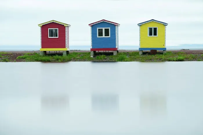 Framed Print : Canada, Maritimes, Newfoundland, Cavendish, Sheds Framed Print : Canada, Maritimes, Newfoundland, Cavendish, Sheds