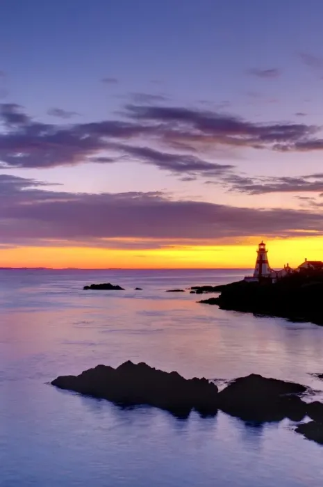 Framed Print : Canada, New Brunswick, Campobello Island, East Quoddy (Head Harbour) Lighthouse