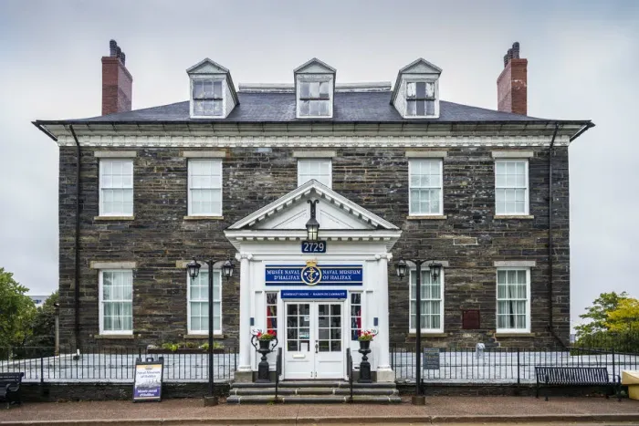 Framed Print : Canada, Nova Scotia, Halifax, Maritime Command Museum, exterior