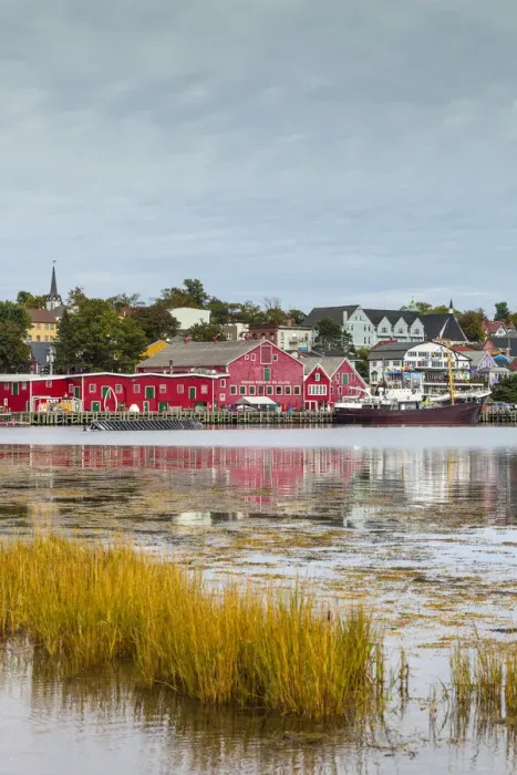 Framed Print : Canada, Nova Scotia, Lunenburg, Unesco World Heritage fishing village Framed Print : Canada, Nova Scotia, Lunenburg, Unesco World Heritage fishing village