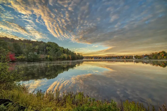 Framed Print : Canada, Nova Scotia, Lunenburg County, Mahone Bay