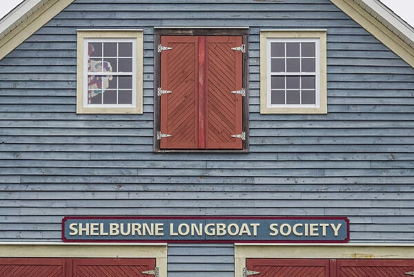 Canada, Nova Scotia, Shelburne, historic waterfront, harborfront building