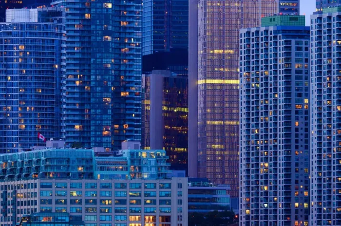 Framed Print : Canada, Ontario, Toronto, CN Tower and Downtown Skyline