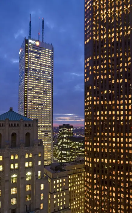 Framed Print : Canada, Ontario, Toronto, Downtown Financial District