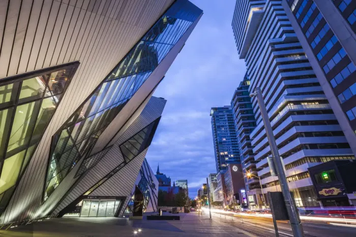 Framed Print : Canada, Ontario, Toronto, Royal Ontario Museum, The Crystal, Daniel Liebeskind, architect Framed Print : Canada, Ontario, Toronto, Royal Ontario Museum, The Crystal, Daniel Liebeskind, architect