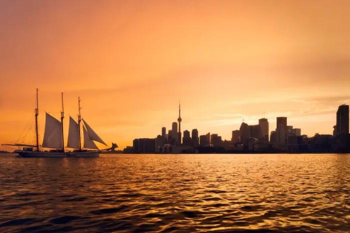 Framed Print : Canada, Ontario, Toronto, View of CN Tower and city skyline Framed Print : Canada, Ontario, Toronto, View of CN Tower and city skyline