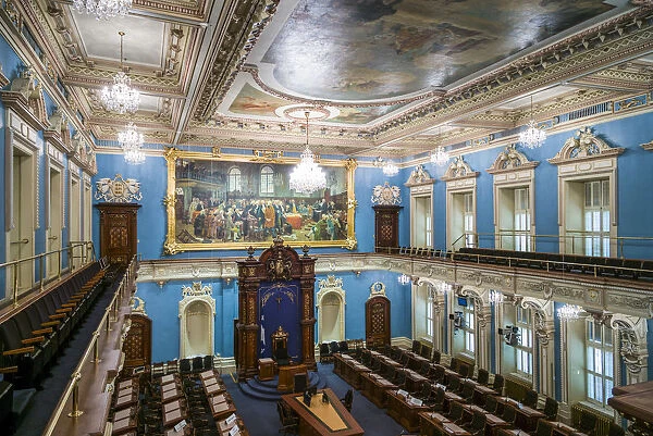 Canada, Quebec, Quebec City, Hotel du Parlement, Quebec Provincial Legislature