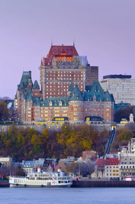 Framed Print : Canada, Quebec, Quebec City, Vieux Quebec or Old Quebec across Saint Lawrence River Framed Print : Canada, Quebec, Quebec City, Vieux Quebec or Old Quebec across Saint Lawrence River