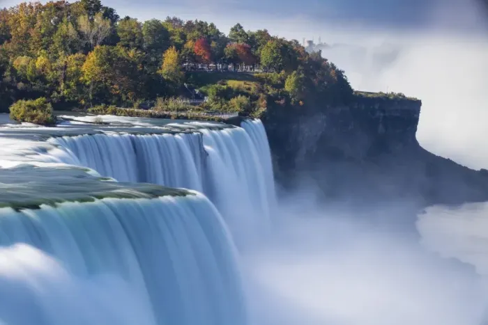 Framed Print : Canada and USA, Ontario and New York State, Niagara, Niagara Falls, The American Framed Print : Canada and USA, Ontario and New York State, Niagara, Niagara Falls, The American