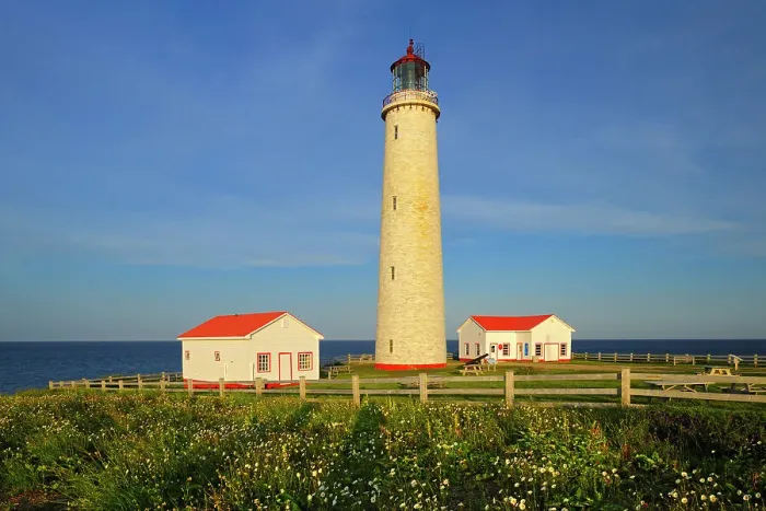 Framed Print : One of Canada's tallest lighthouses on rugged cliffs at the entrance of the Gulf of St. Lawrence Framed Print : One of Canada's tallest lighthouses on rugged cliffs at the entrance of the Gulf of St. Lawrence