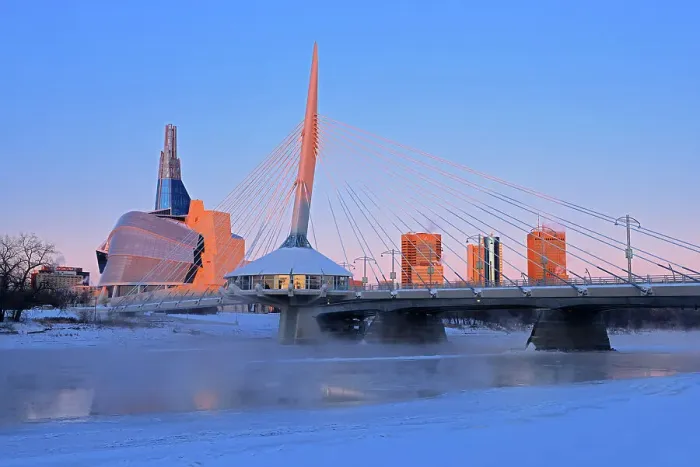 Framed Print : Canadian Museum for Human Rights (CMHR), Winnipeg, Manitoba, Canada