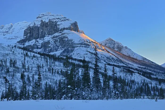Framed Print : The Canadian Rocky Mountains, Kootenay National Park, British Columbia, Canada