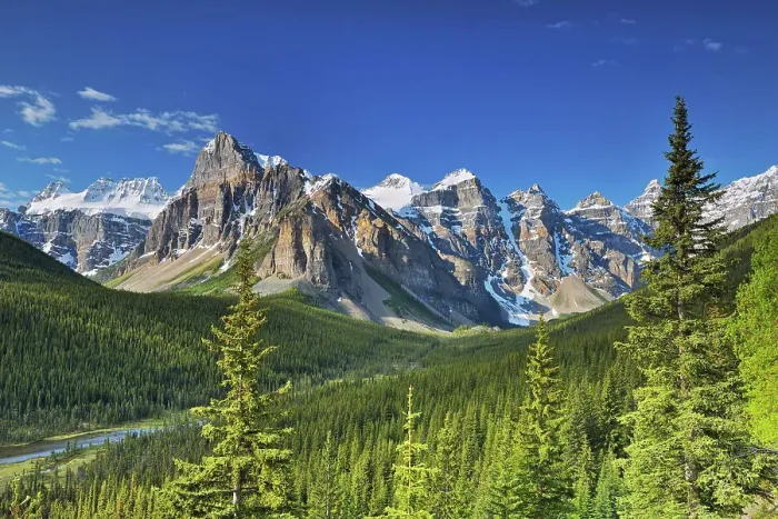 Framed Print : Canadian Rocky Mountains near Lake Louise Banff National Park Alberta, Canada Framed Print : Canadian Rocky Mountains near Lake Louise Banff National Park Alberta, Canada