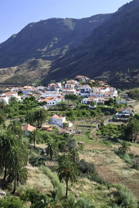 Framed Print : Canary Islands, Gran Canaria, Fataga Village Framed Print : Canary Islands, Gran Canaria, Fataga Village
