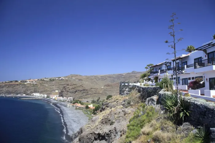 Framed Print : Canary Islands, La Gomera, Playa Santiago, Jardin Tecina Resort Framed Print : Canary Islands, La Gomera, Playa Santiago, Jardin Tecina Resort