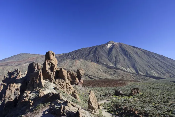 Framed Print : Canary Islands, Tenerife, Parque Nacional del Teide (Teide National Park), UNESCO Site