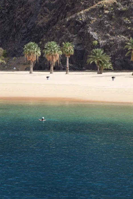 Framed Print : Canary Islands, Tenerife, Playa de Las Teresitas
