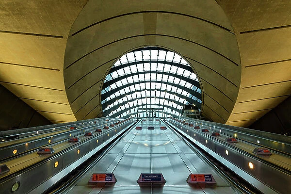 Canary Wharf Tube Station, London, England