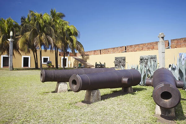 Cannons in Maputo Fort, Maputo, Mozambique