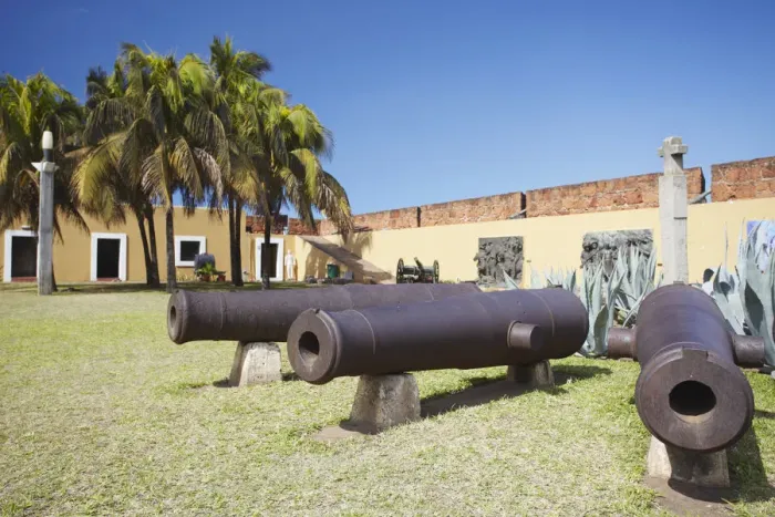 Framed Print : Cannons in Maputo Fort, Maputo, Mozambique Framed Print : Cannons in Maputo Fort, Maputo, Mozambique
