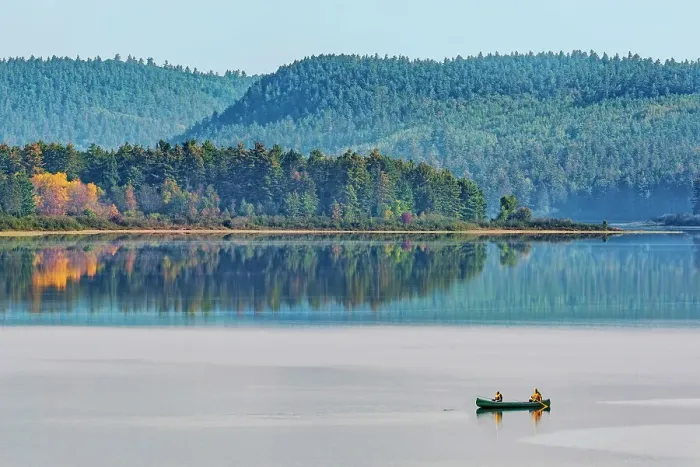 Framed Print : Canoeists on Lake Travers, Algonquin Provincial Park, Ontario, Canada Framed Print : Canoeists on Lake Travers, Algonquin Provincial Park, Ontario, Canada