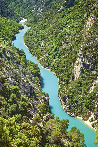 Canyon landscape Grand Canyon du Verdon - France, Provence-Alpes-Cote d Azur