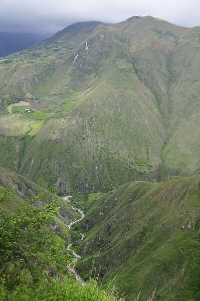 Canyon north of Pasto, Colombia, South America