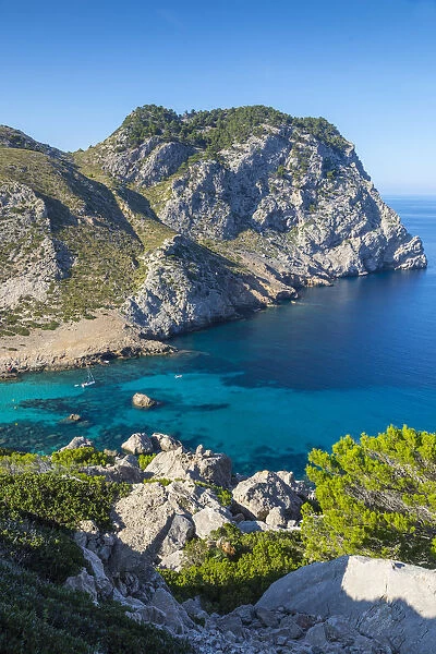 Cap Formentor, Serra de Tramuntana, Mallorca (Majorca), Balearic Islands, Spain