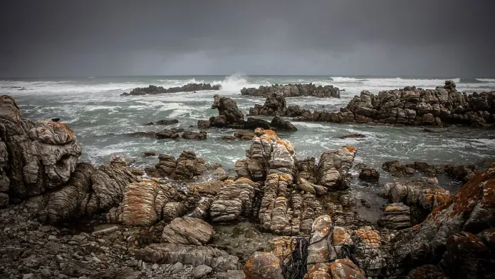 Framed Print : Cape Agulhas (Southern Most Point in Africa), Western Cape, South Africa