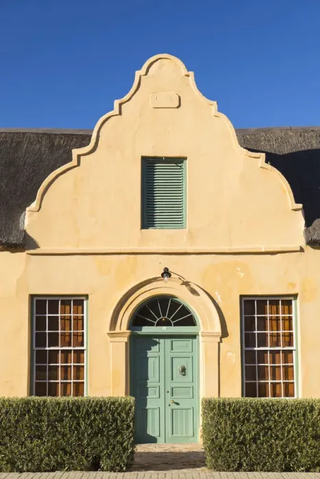 Framed Print : Cape Dutch style house, Montagu, Western Cape, South Africa Framed Print : Cape Dutch style house, Montagu, Western Cape, South Africa