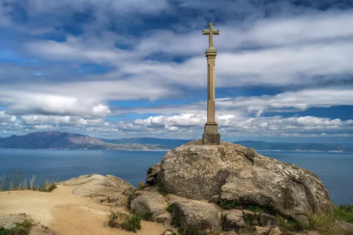 Framed Print : Cape Finisterre (Cabo Fisterra), Galicia, Spain