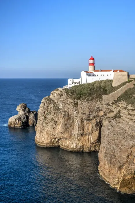 Framed Print : Cape St. Vincent or Cabo de Sao Vicente, Vila do Bispo, Algarve, Portugal Framed Print : Cape St. Vincent or Cabo de Sao Vicente, Vila do Bispo, Algarve, Portugal